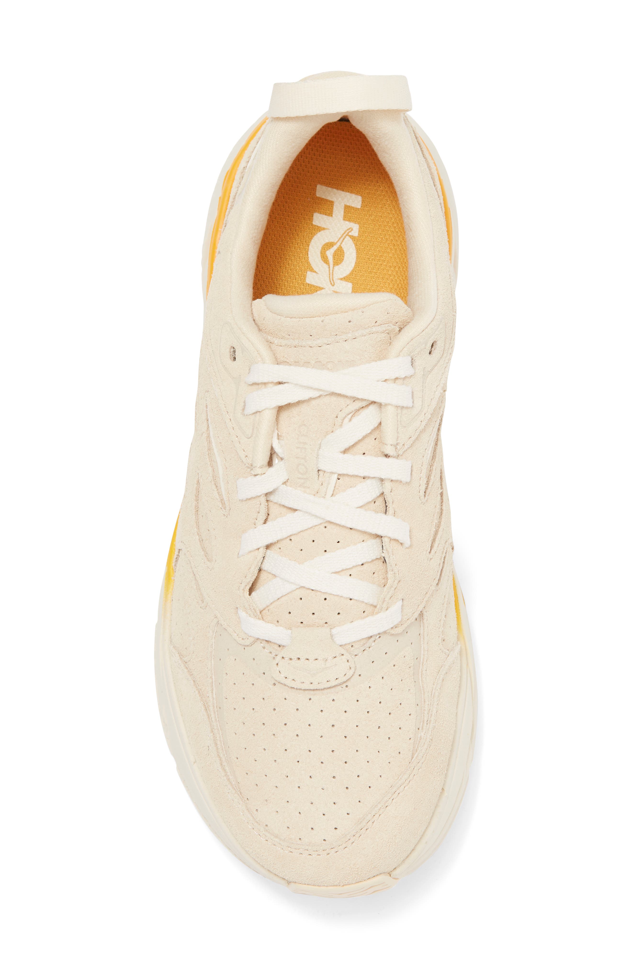 Clifton L Sneaker, Alternate, color, SHORT BREAD / RADIANT YELLOW