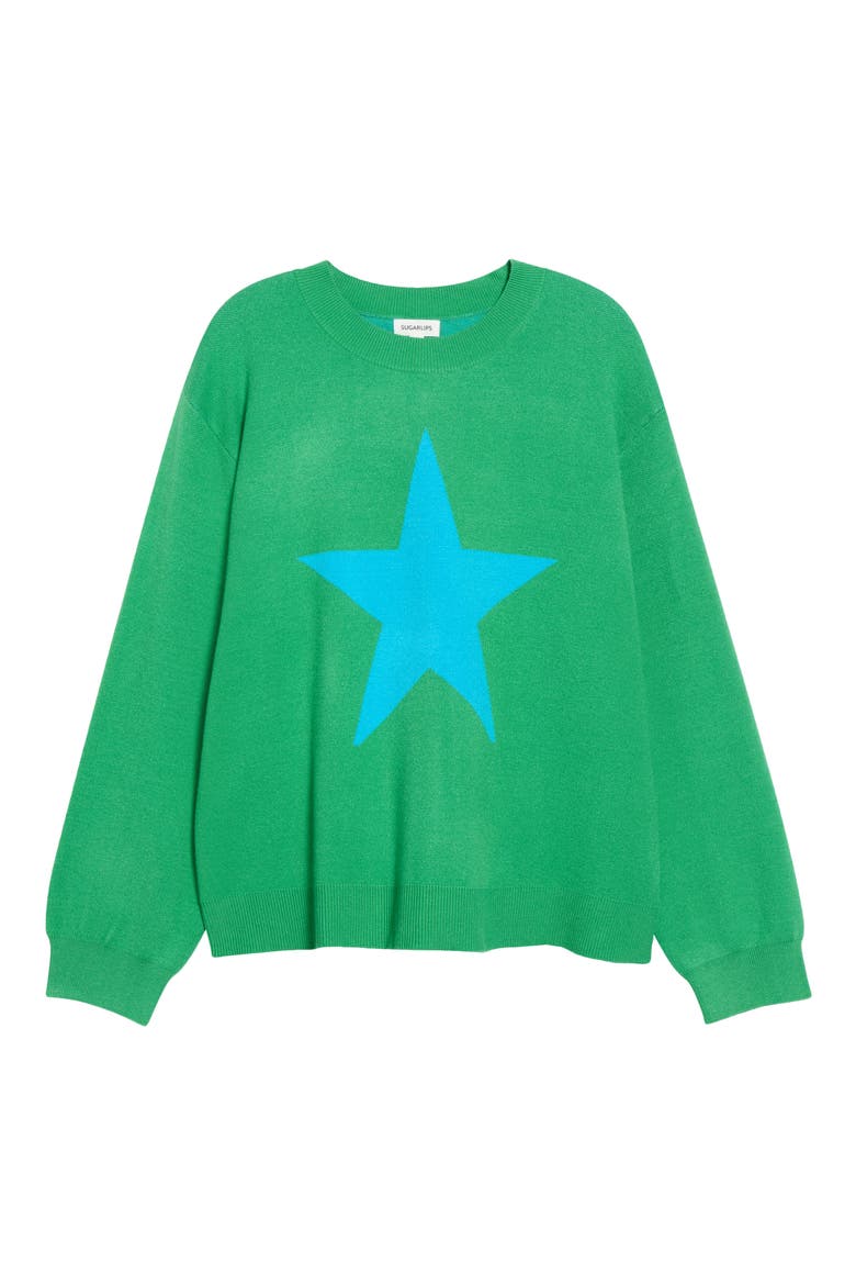 Tavi Star Pullover Sweater, Main, color, KELLY-MULTI