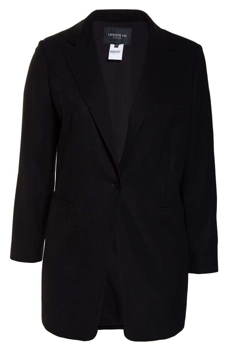 Lafayette 148 New York Beau Stretch Wool Blazer, Alternate, color, 