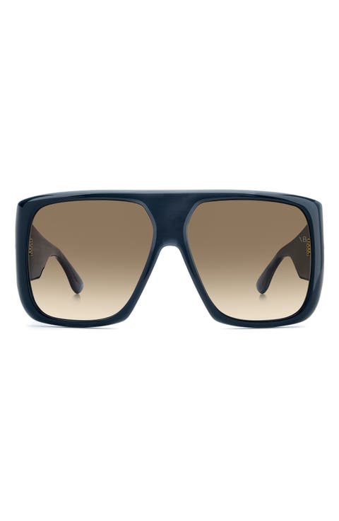 60mm Flat Top Sunglasses