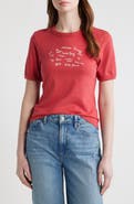 rag & bone Sweetheart Phrases Mica Cotton Graphic T-Shirt