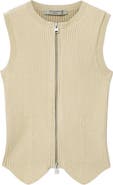 AllSaints Cruz Rib Knit Sweater Vest