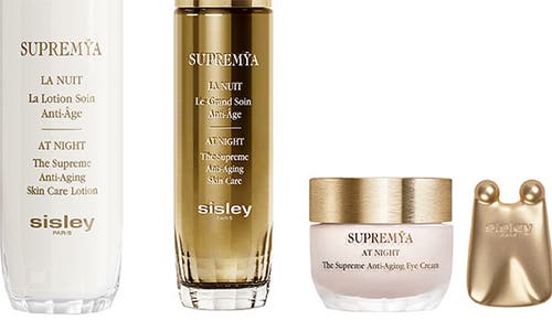 Sisley Paris L'integral Anti-age & Ginkgo Gua Sha Set $1745 Value In Transparent