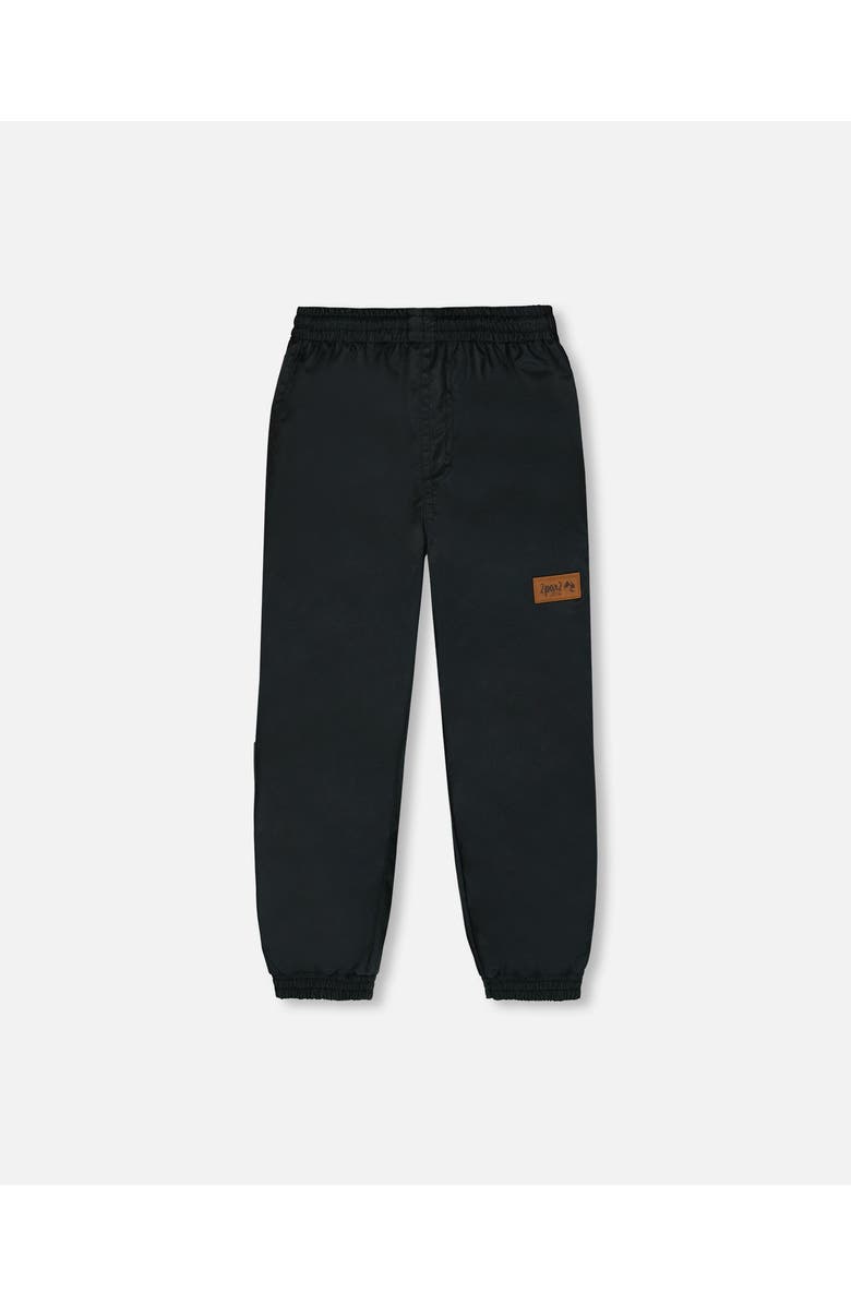 Deux par Deux Baby Unisex Splash Pants Black, Main, color,