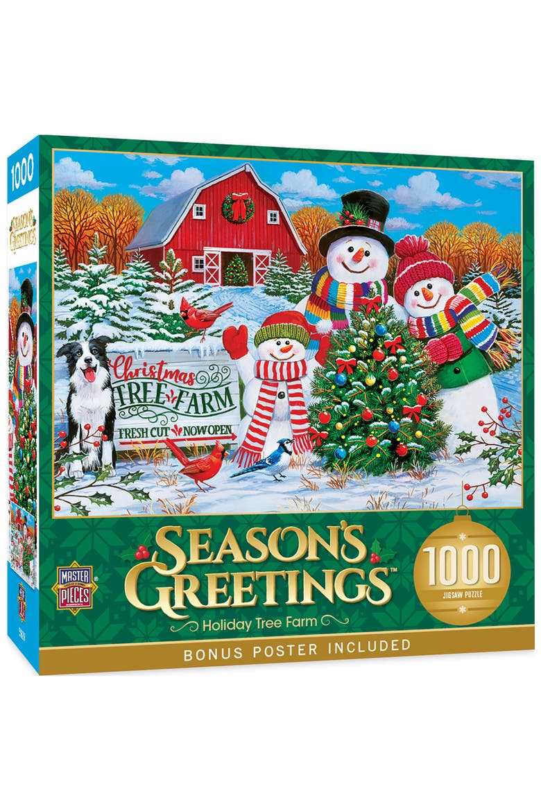 Tree Farm 1000 Piece Jigsaw Puzzle, Main, color, Multicolor