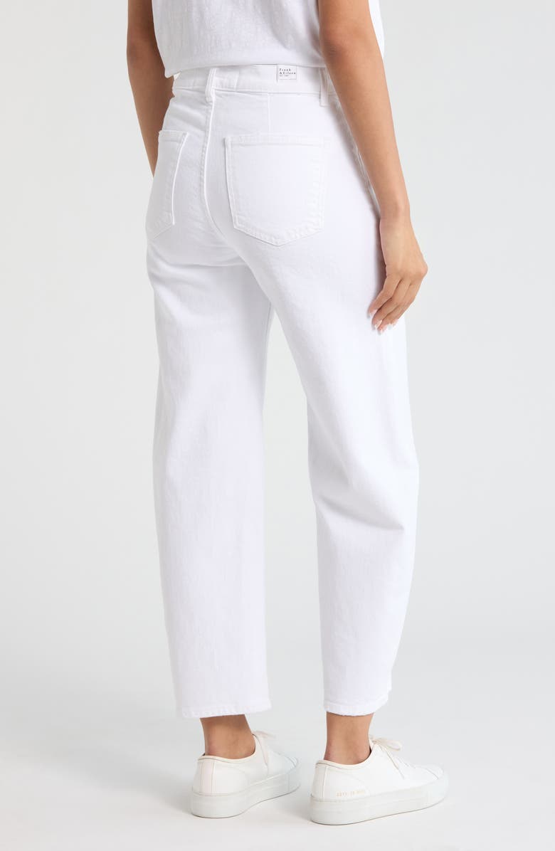 Frank & Eileen Brennan Barrel Leg Jeans, Alternate, color, White