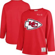 '47 Women's '47 Red Kansas City Chiefs Game Nod Timeless Long Sleeve T-Shirt