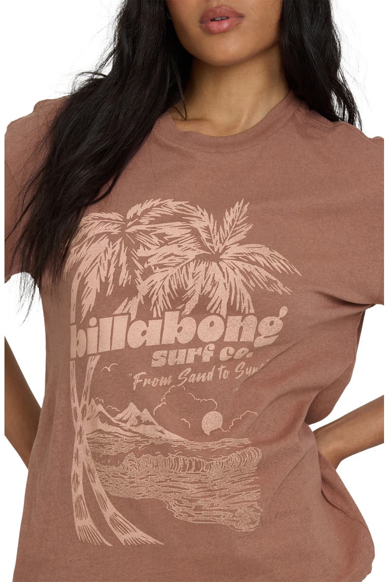 Sand to Surf Graphic T-Shirt, Alternate, color, BROWN STONE