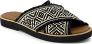 TOMS Mae Crisscross Slide Sandal