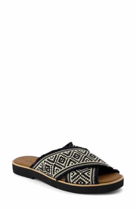 TOMS Mae Crisscross Slide Sandal