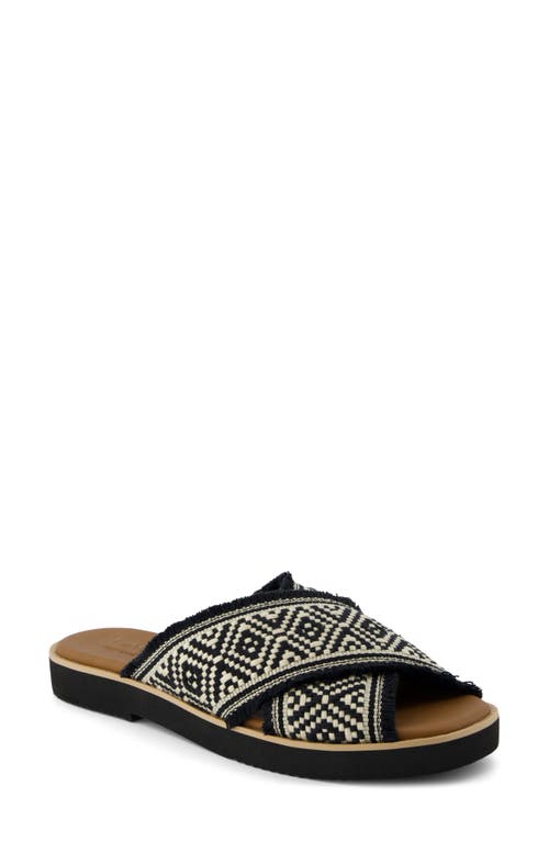 TOMS TOMS MAE CRISSCROSS SLIDE SANDAL