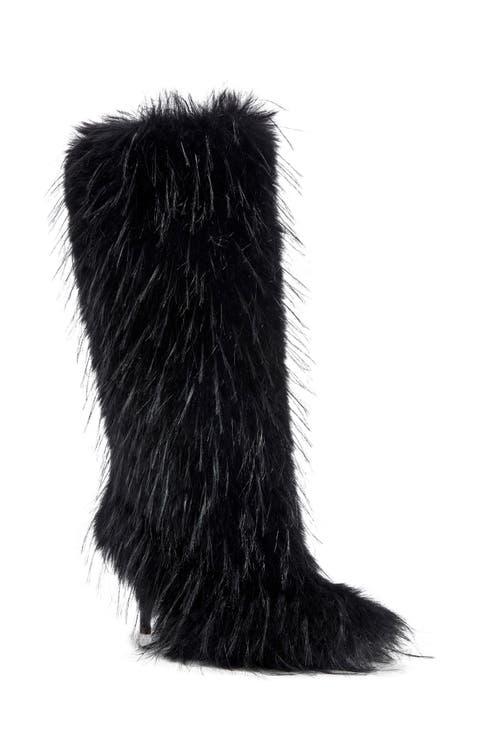 Upstarter Faux Fur Knee High Boot