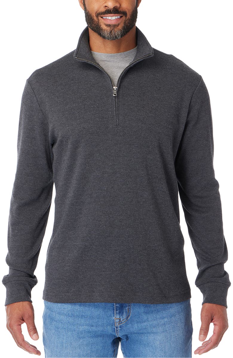 Fair Harbor Larchmont Quarter Zip, Main, color,