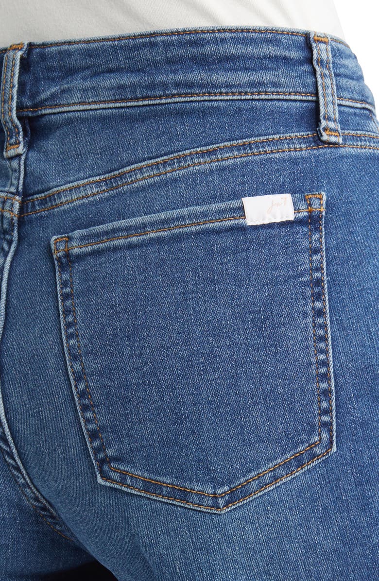 JEN7 by 7 For All Mankind Boyfriend Mid Thigh Denim Shorts, Alternate, color, 