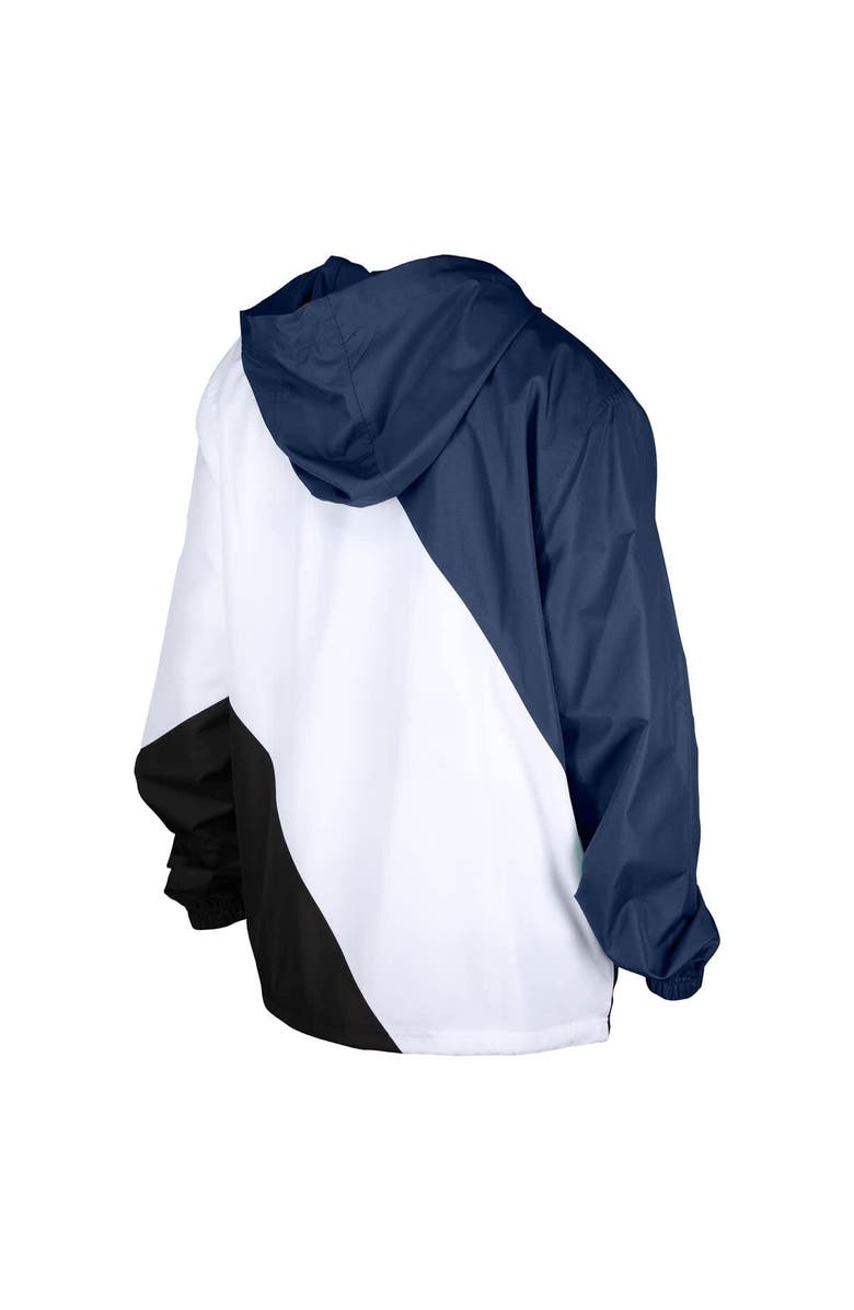 New Era Men's New Era Navy Denver Nuggets 2024/25 City Edition Full-Zip Windbreaker Jacket, Alternate, color,