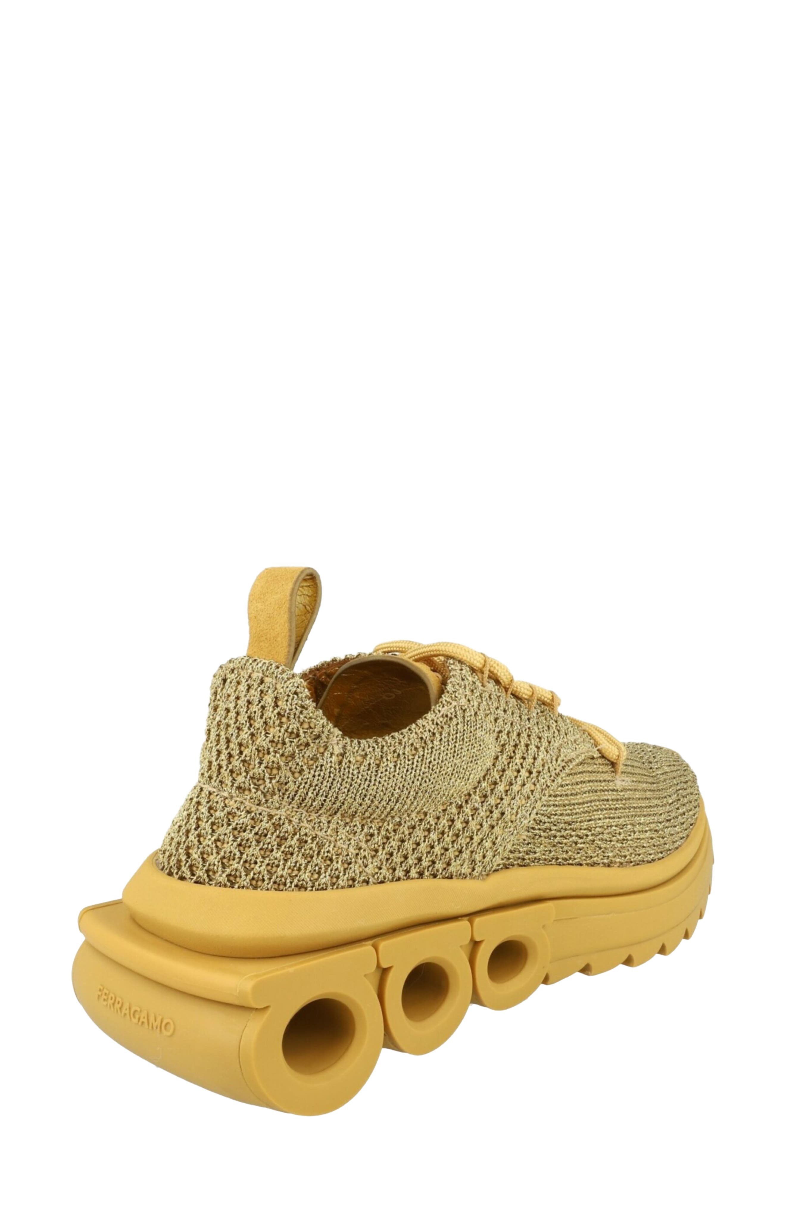 Nima Knit Low Top Sneaker, Alternate, color, BROWN