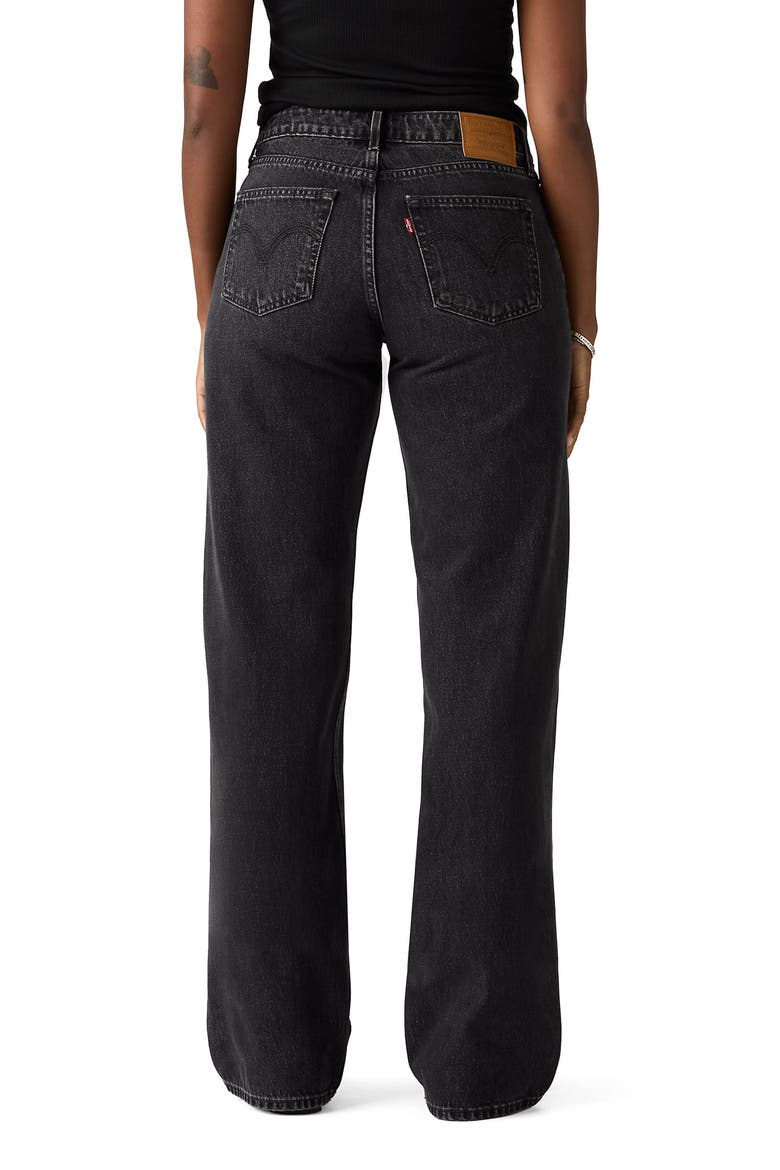 Low Rise Loose Jeans, Alternate, color, TECH STORM