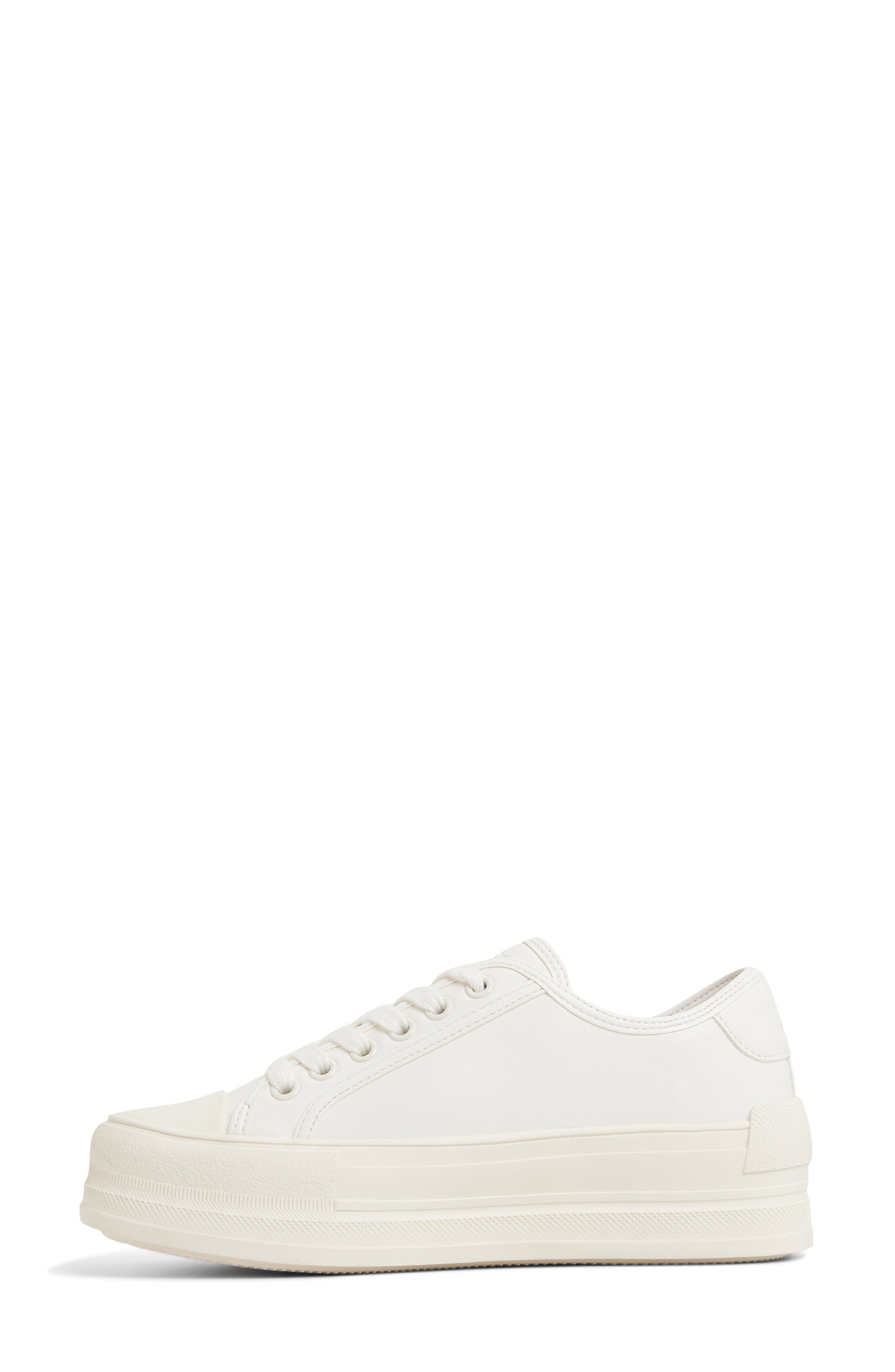 ALDO Rayes Embroidered Platform Sneaker, Alternate, color, White/ Multi