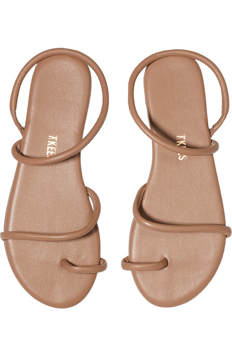 TKEES Mia Tubular Sandal, Alternate, color, Cocoa Butter