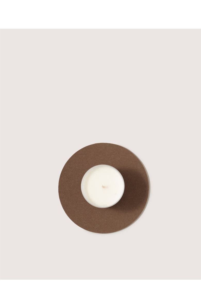 Graf Lantz Merino Wool 8" Round Trivet, Alternate, color, Cumin