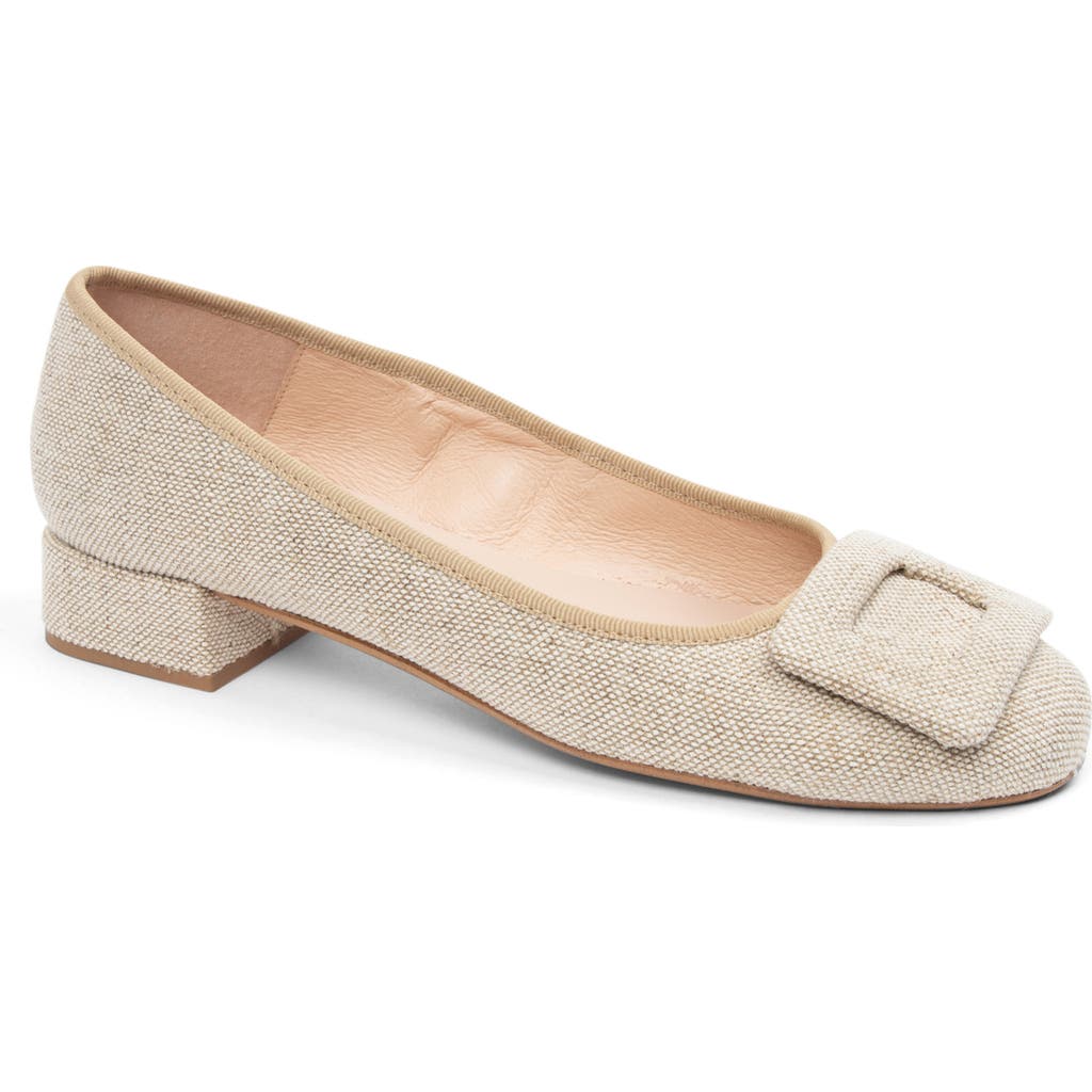 Patricia Green Riviera Pump In Natural Linen