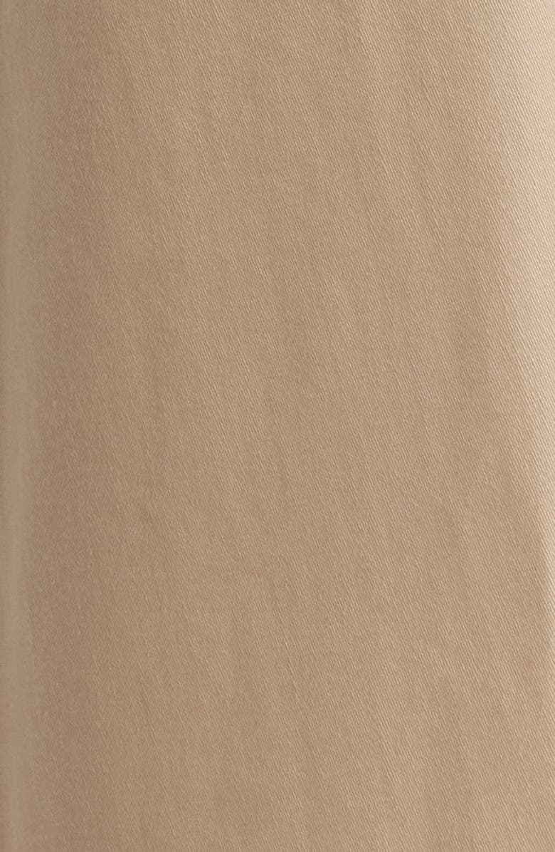 Anne Klein Sleeveless Midi Shirtdress, Alternate, color, Safari