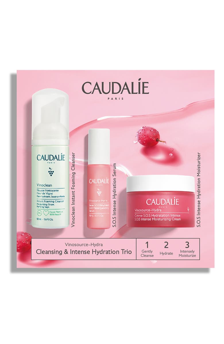 CAUDALÍE Vinosource-Hydra S.O.S. Hydration Set USD $72 Value, Alternate, color,