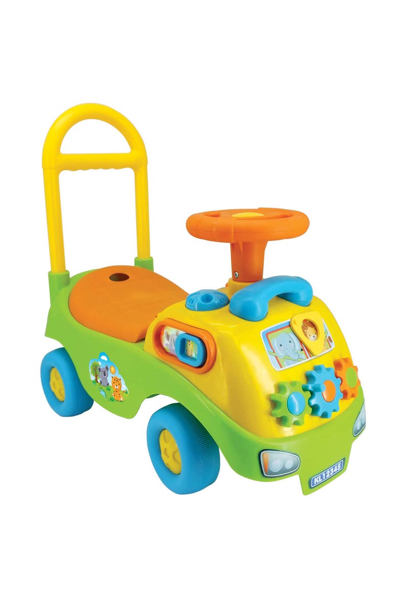 My First Funtime Ride-On Safari Animals Vehicle, Main, color, Multicolored