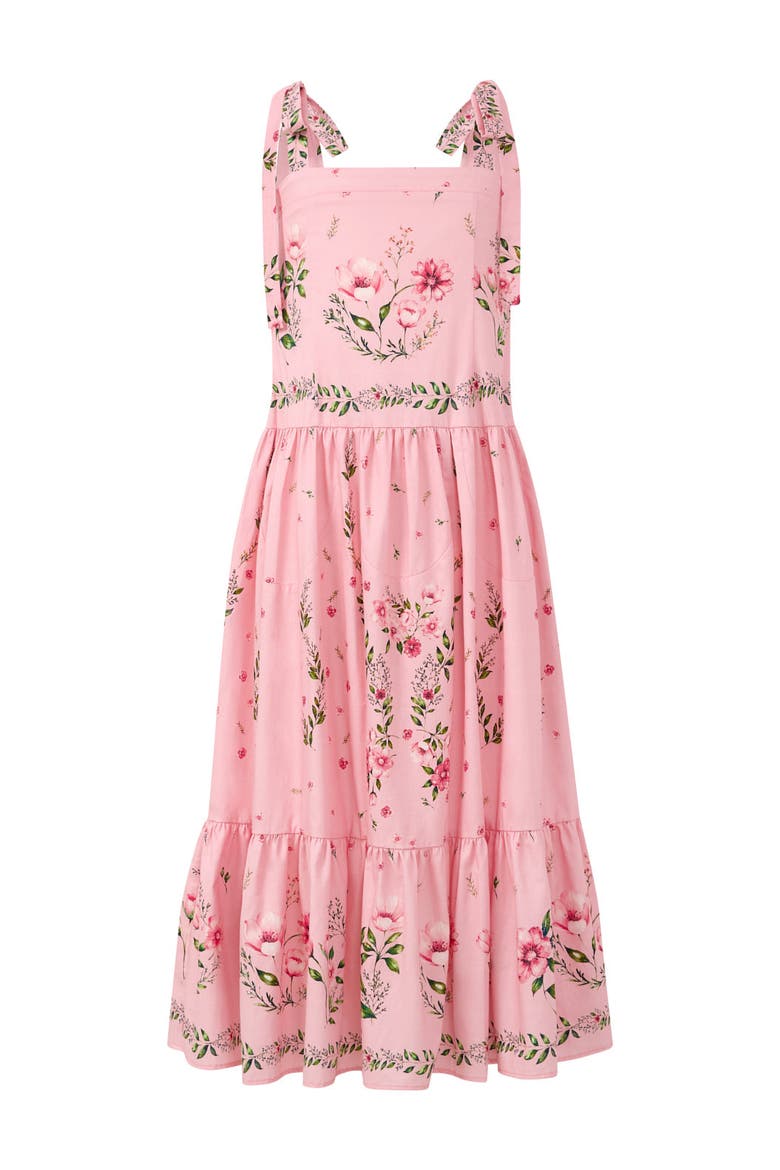 Melany Tiered Maxi Dress, Main, color, Floral