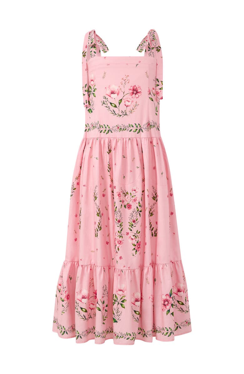 Marlo Kids Melany Tiered Maxi Dress, Main, color, Floral