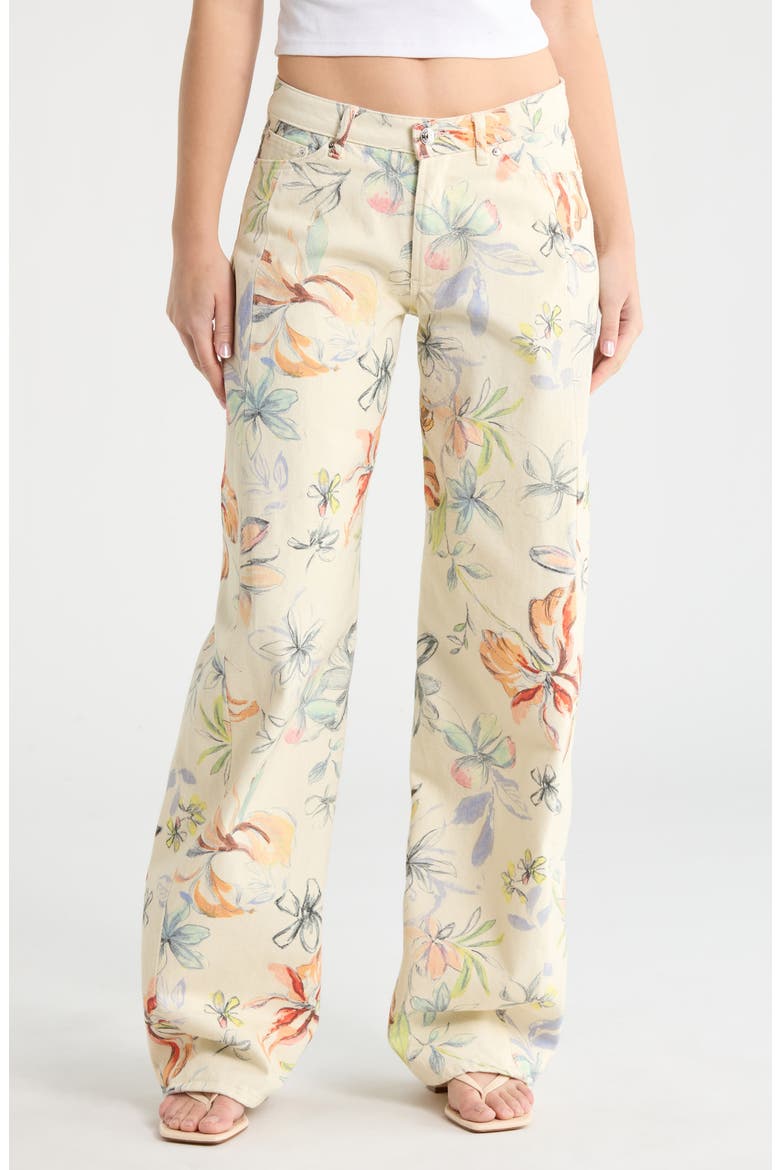 Rori Barrel Jeans, Main, color, VINTAGE IVORY