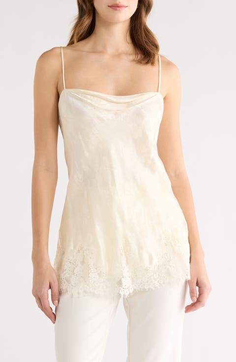 Carolina Jacquard Satin Top