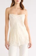 Reformation Carolina Jacquard Satin Top