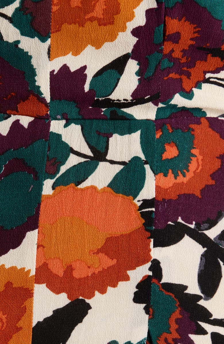 Seasalt Cornwall Etta Floral Pleated Midi Dress, Alternate, color,