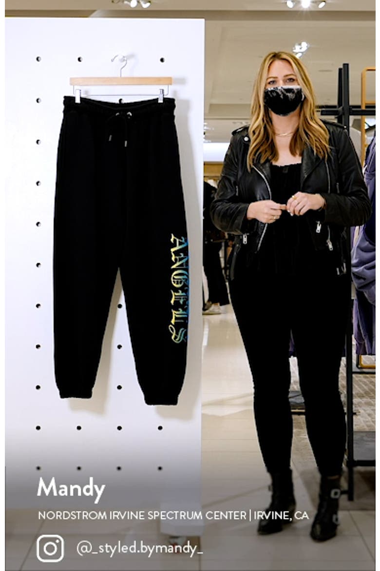 Gothic Logo Joggers video