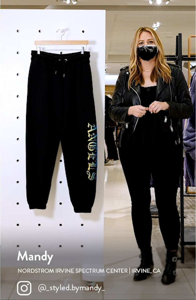 Gothic Logo Joggers, sales video thumbnail