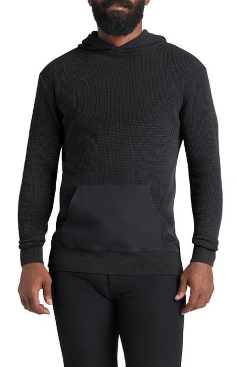 GOODLIFE Sueded Fleece Funnel Neck Pullover authentic In Black Medium