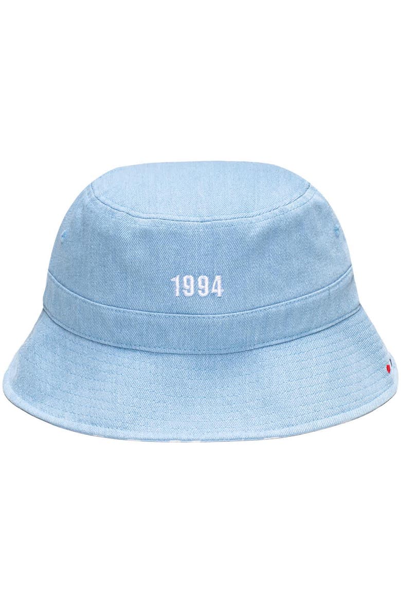 Unisex  Light Blue USMNT Making History Bucket Hat, Alternate, color, Light Blue