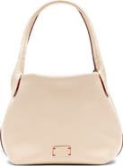 Frances Valentine Mini Sweet Pea Tumbled Leather Handbag