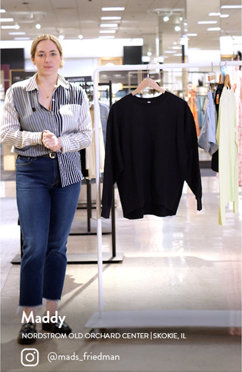 Swoop Crewneck Sweatshirt, sales video thumbnail