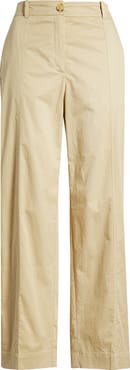 BOSS Tecarino Straight Leg Crop Pants