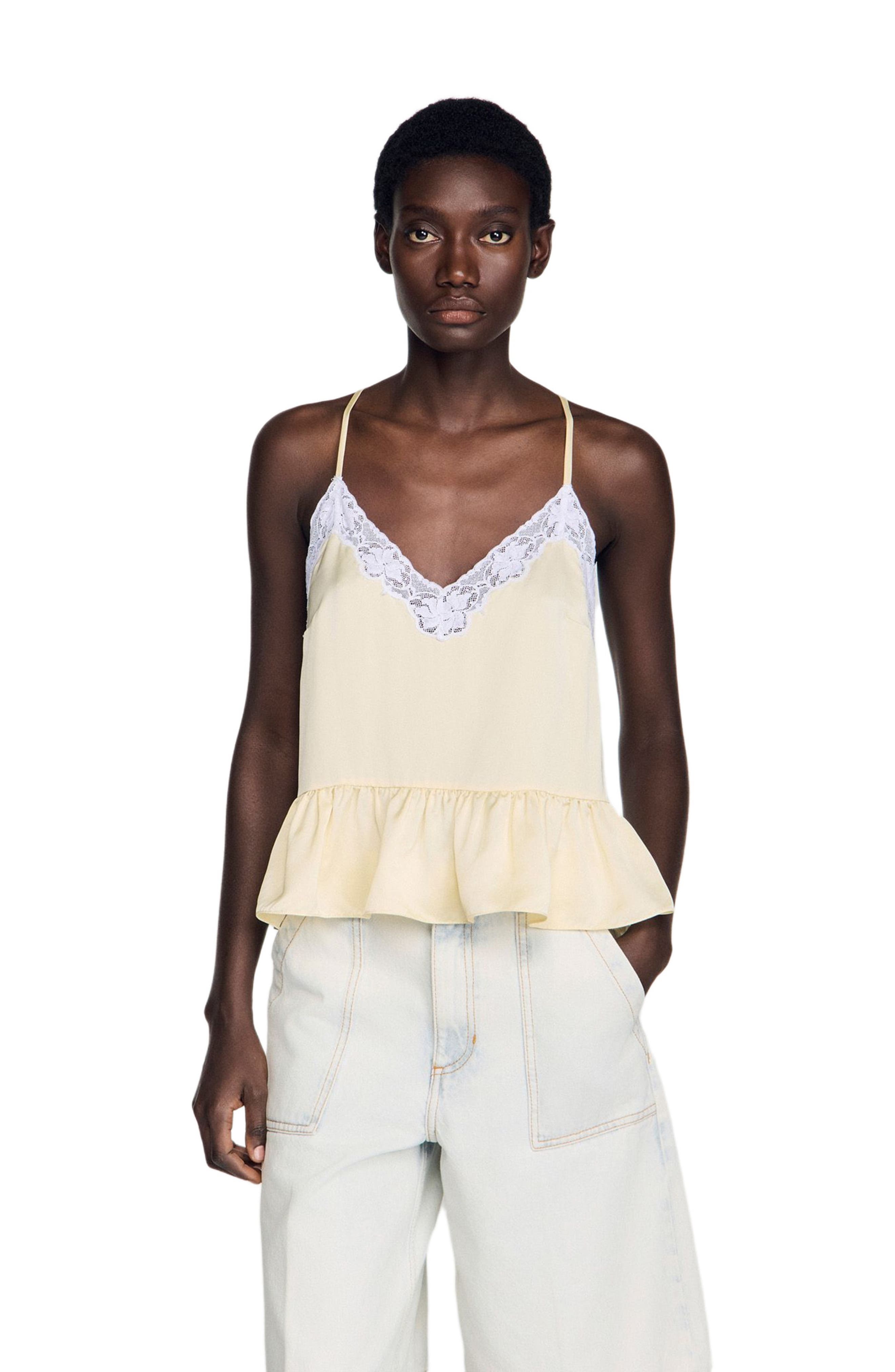 Ruffled top