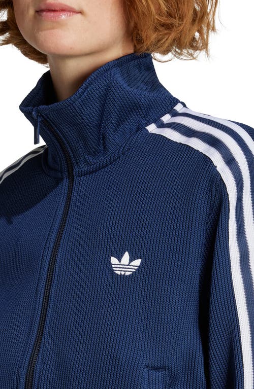 Adidas Originals Adidas Firebird Adicolor Knit Track Jacket In Blue