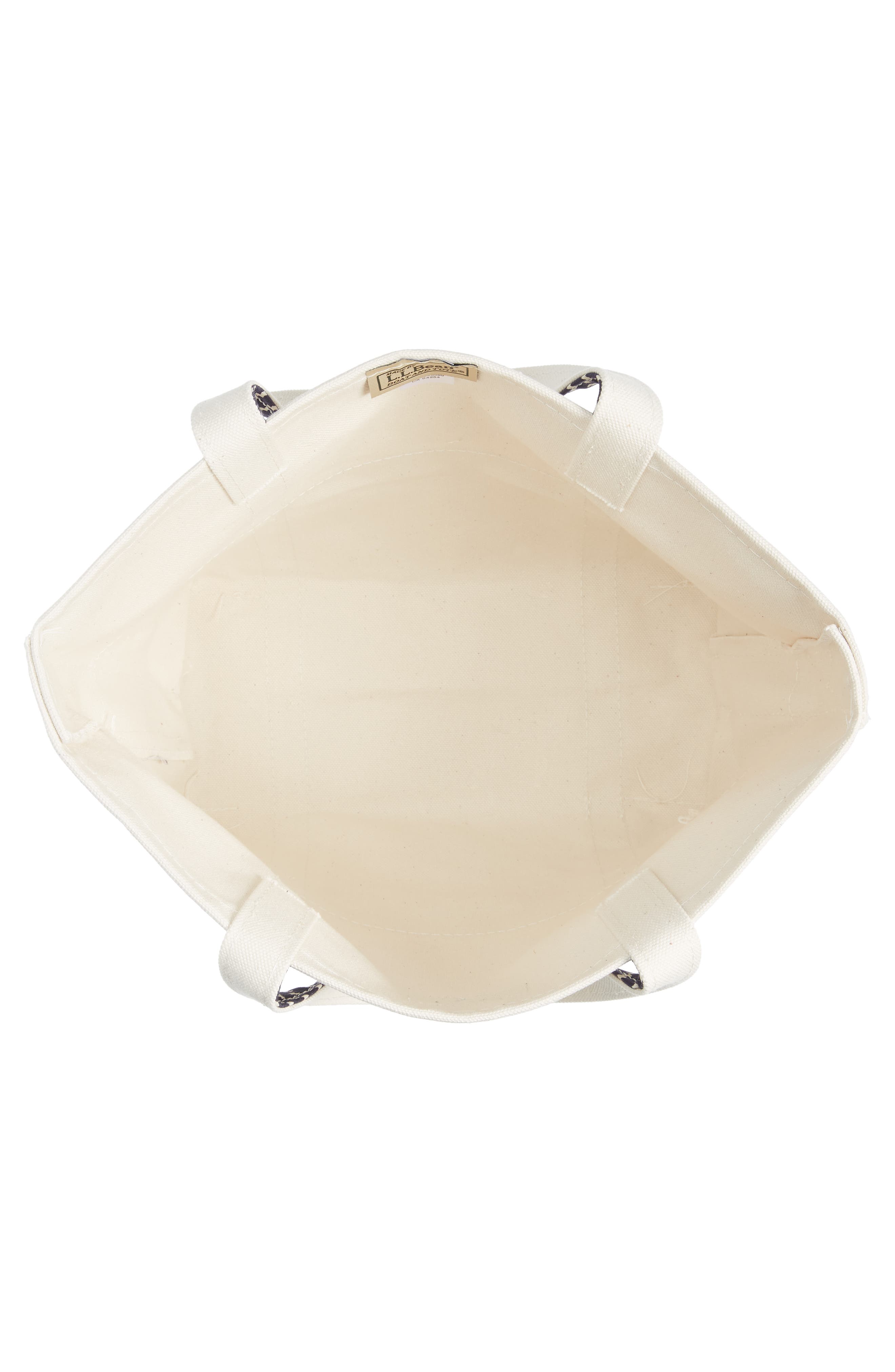 L.L.Bean Boat & Tote High Bottom Canvas Tote, Alternate, color, 