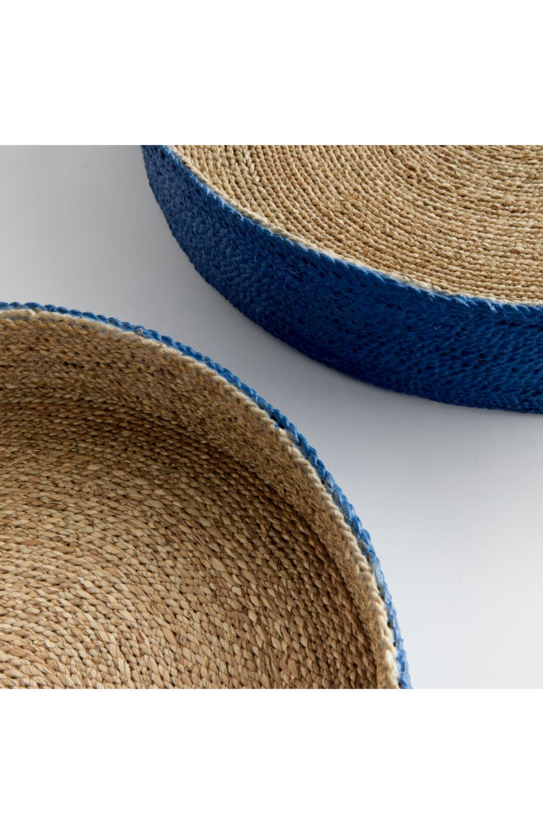 Napa Home & Garden Tiana Seagrass Round Decorative Baskets Set of 2, Alternate, color, 