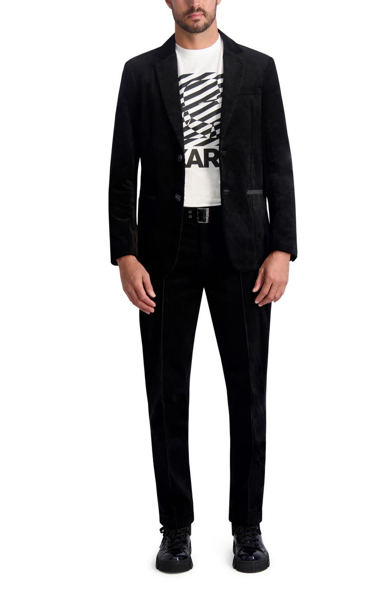 KARL LAGERFELD PARIS Stretch Corduroy Sport Coat, Alternate, color,