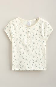 Treasure & Bond Kids' Snap Henley T-Shirt
