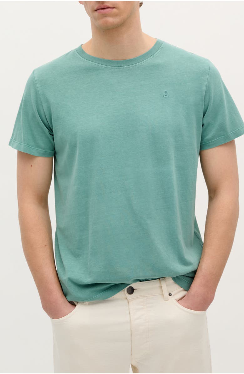 Scalpers Skull Tee, Main, color, Duck