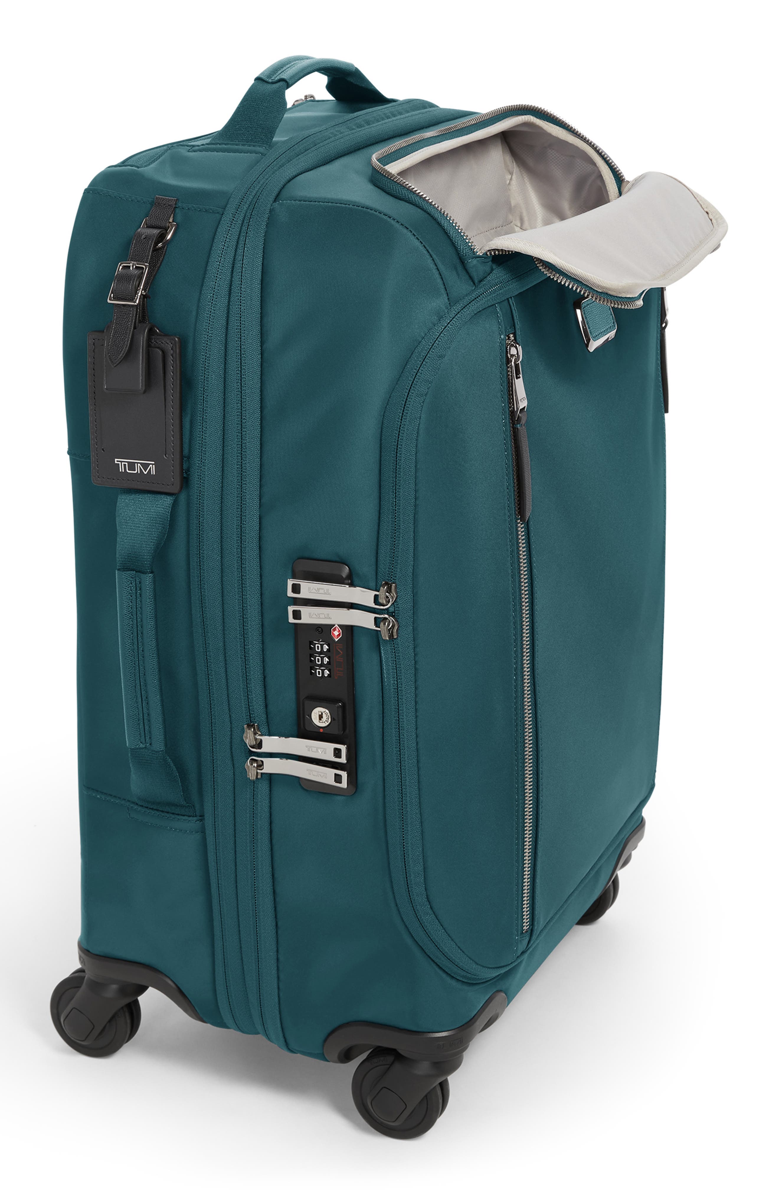 TUMI Voyageur Léger 22-Inch International Wheeled Carry-On, Alternate, color, Lagoon