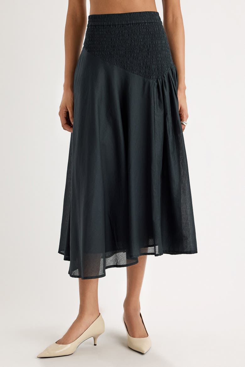 Amalia Skirt, Alternate, color, Black